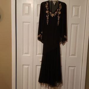 Spaghetti strap formal dress